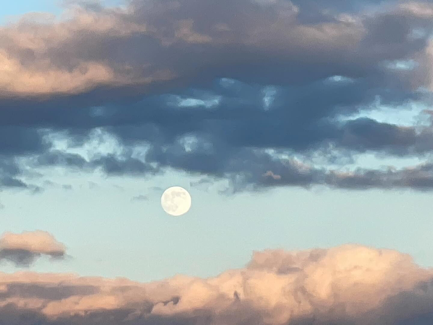 マギーズハウスから見えるお月様🌕 