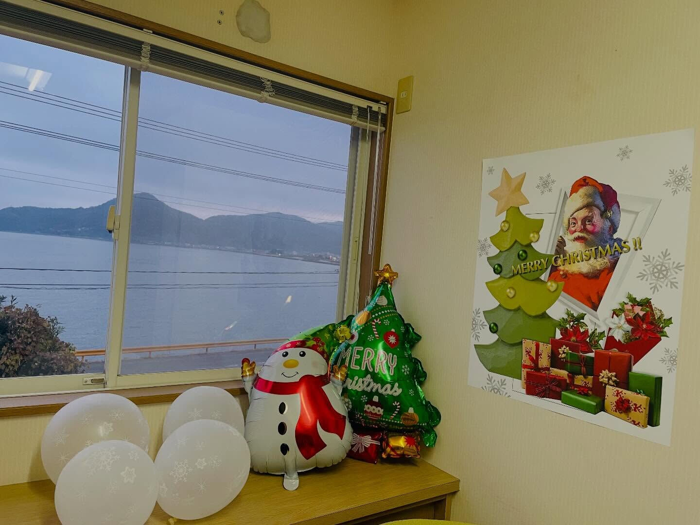 今日はクリスマスイブ✨マギーズハウスでも、ささやかながらクリ