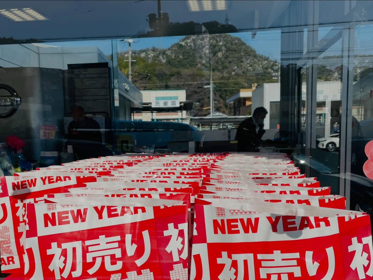 山口日産室の木店でマギーズキッチン出店させて頂いてます