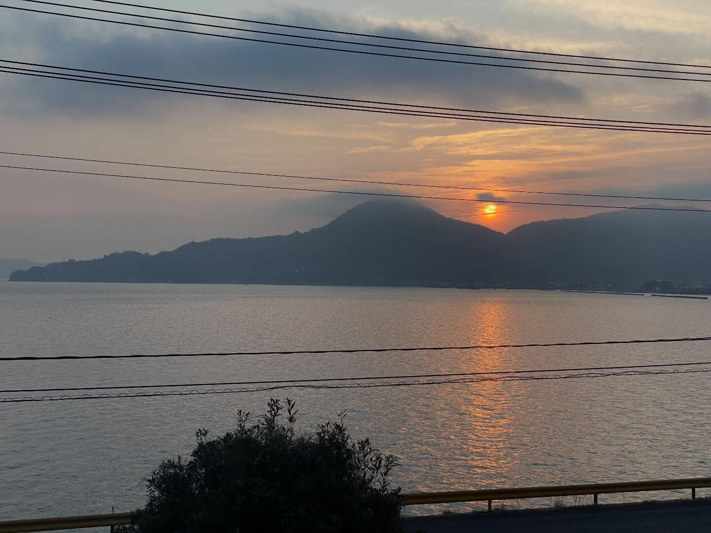 今日は、周防大島町での素晴らしい朝をお届けします☀️
