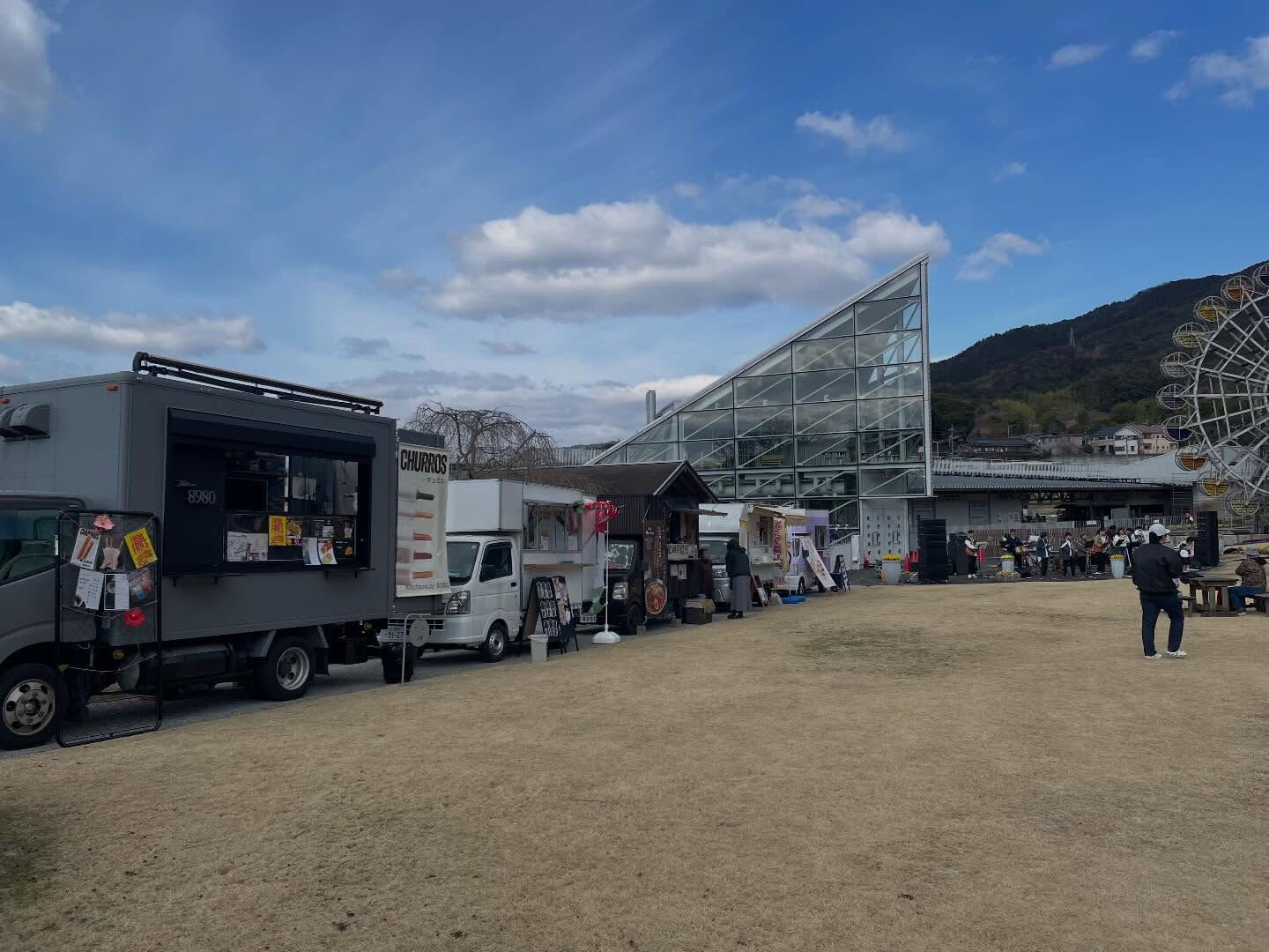 今日は、山口県柳井市にある美しい山口フラワーランドに来ていま