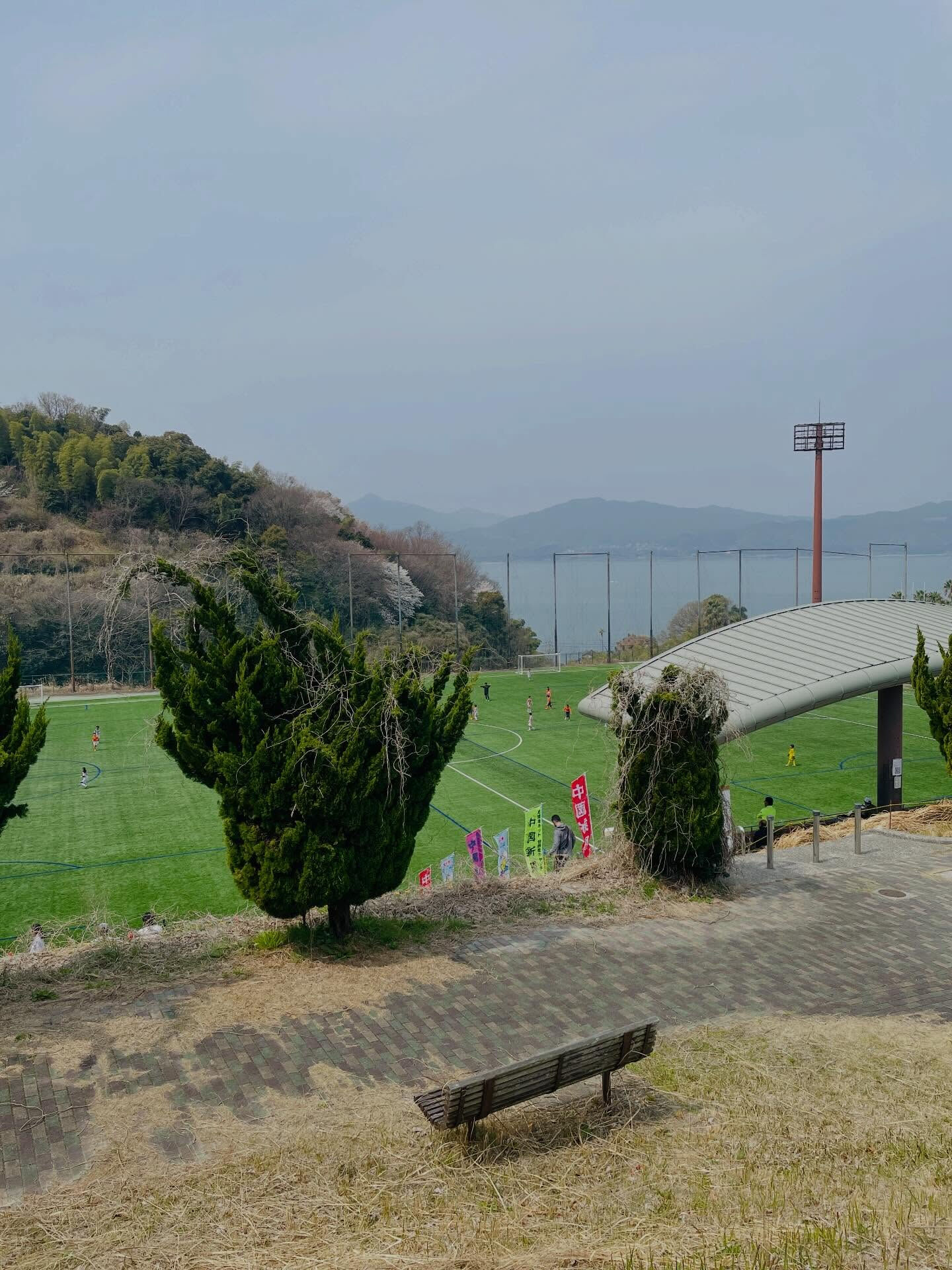 山口県周防大島町で開催されているサザンセト大島少年サッカー大