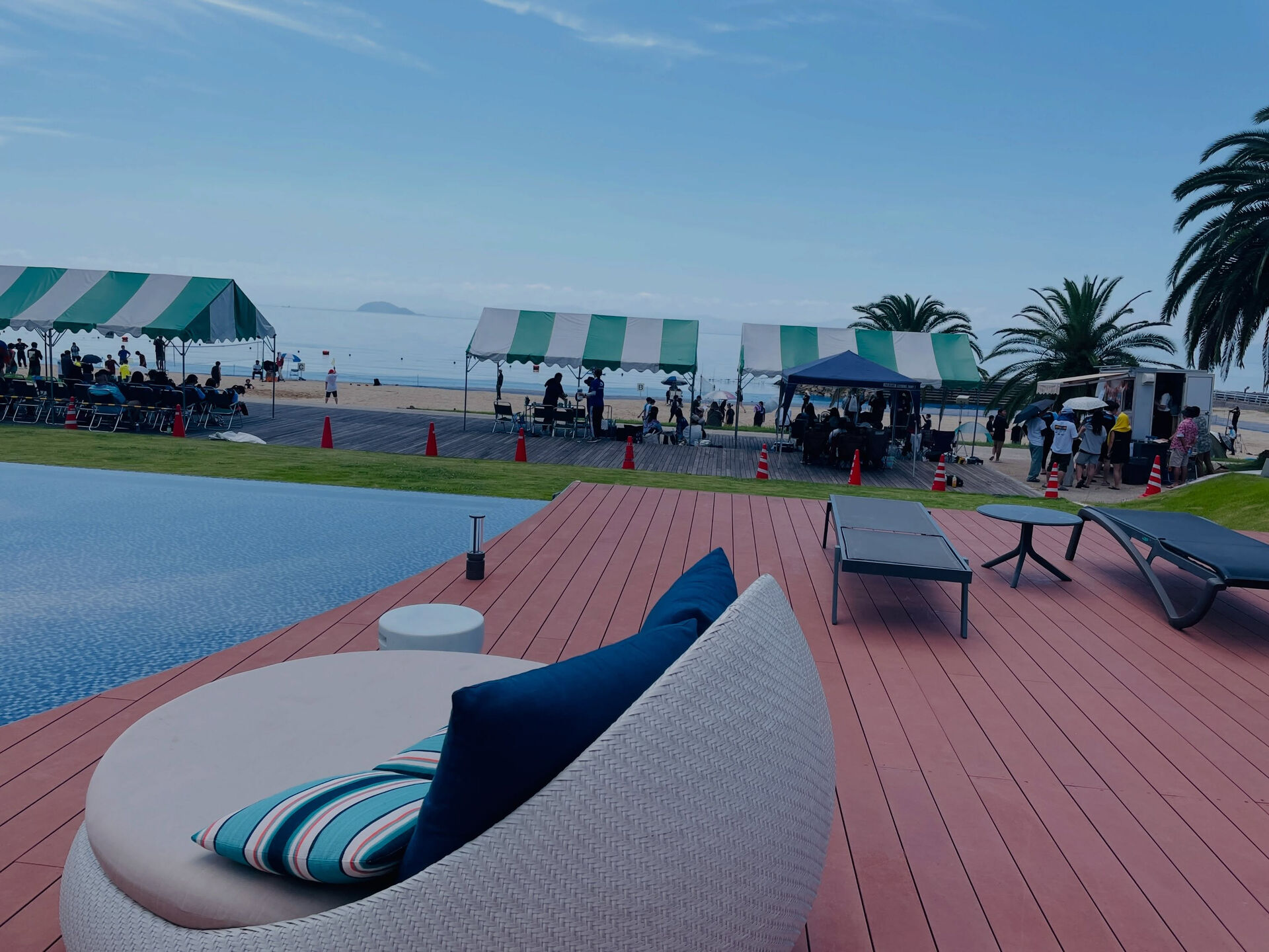 ビーチバレー大会開催⛱️