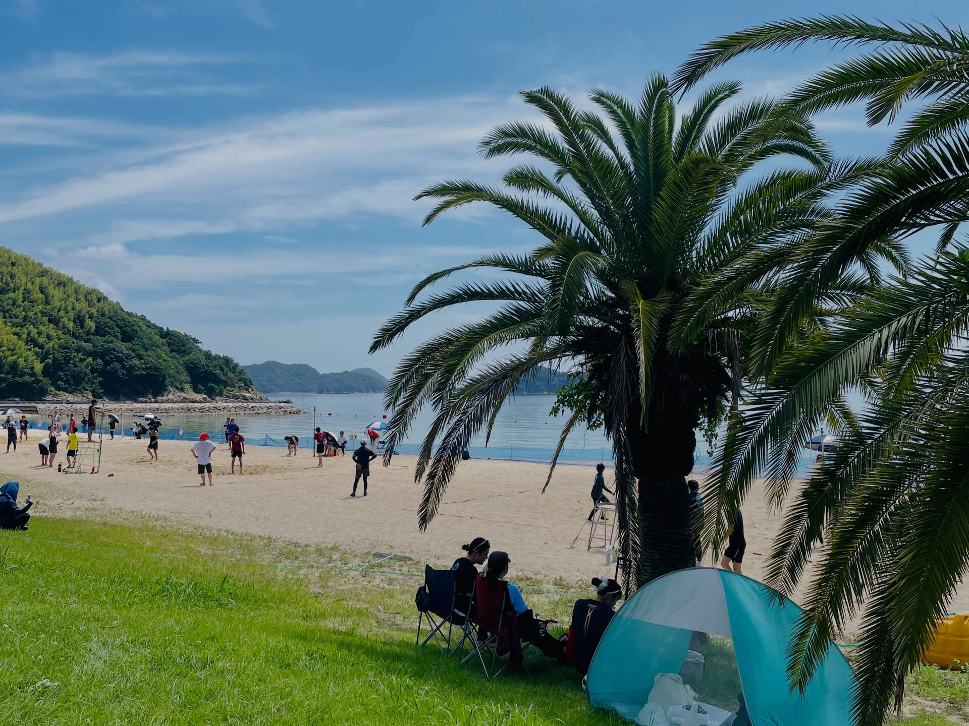 ビーチバレー大会開催⛱️