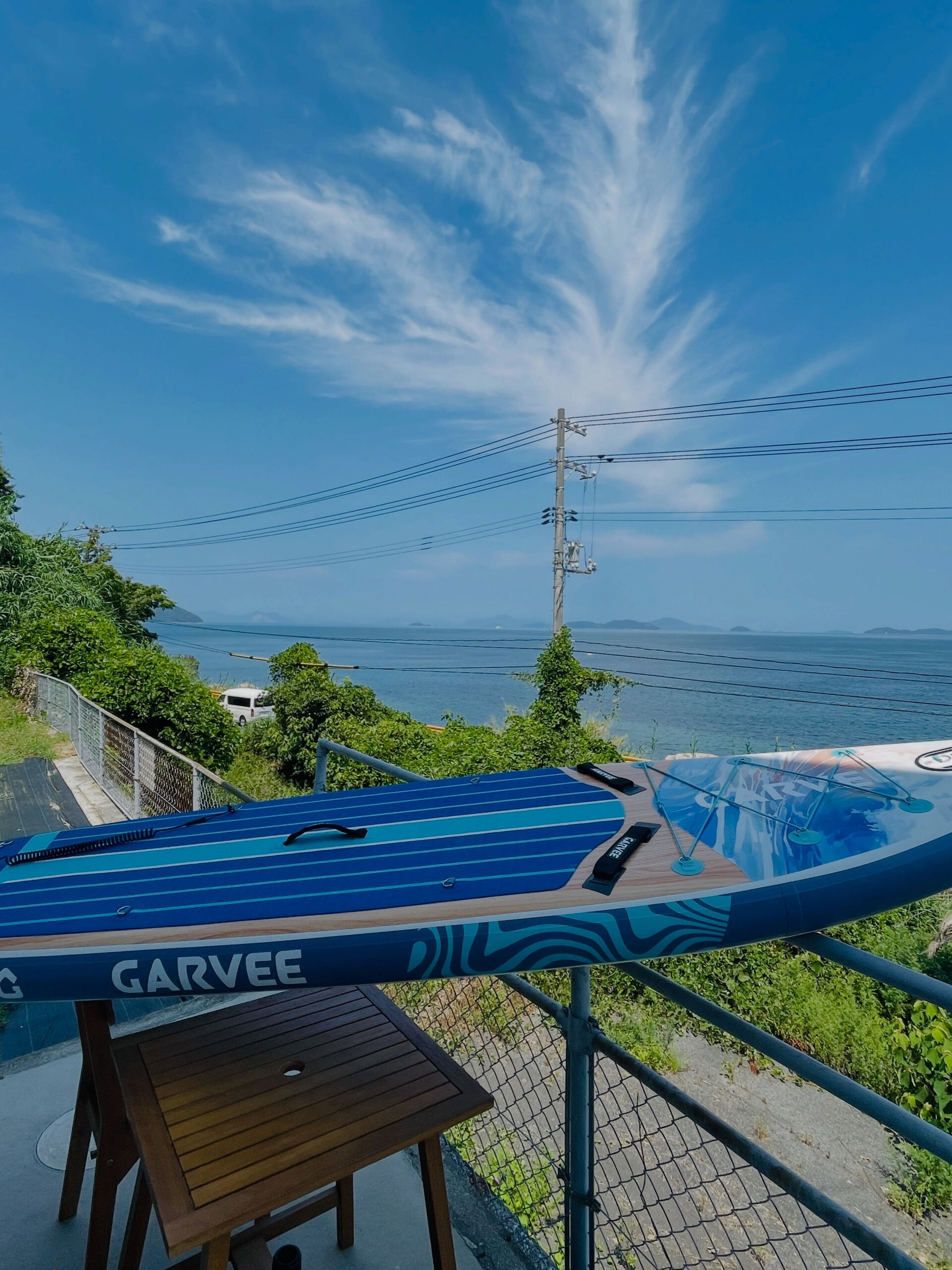 サップボードで夏を満喫🏄