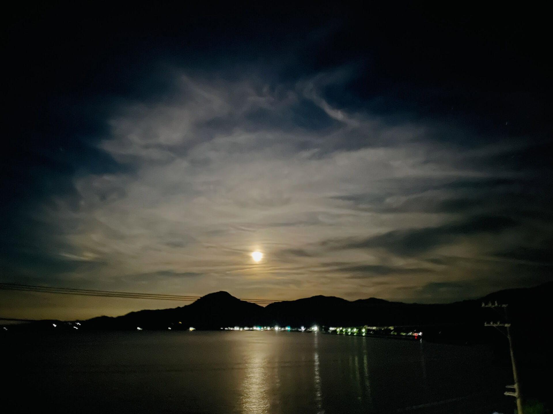 月明かりの夜を楽しむ贅沢🌕✨