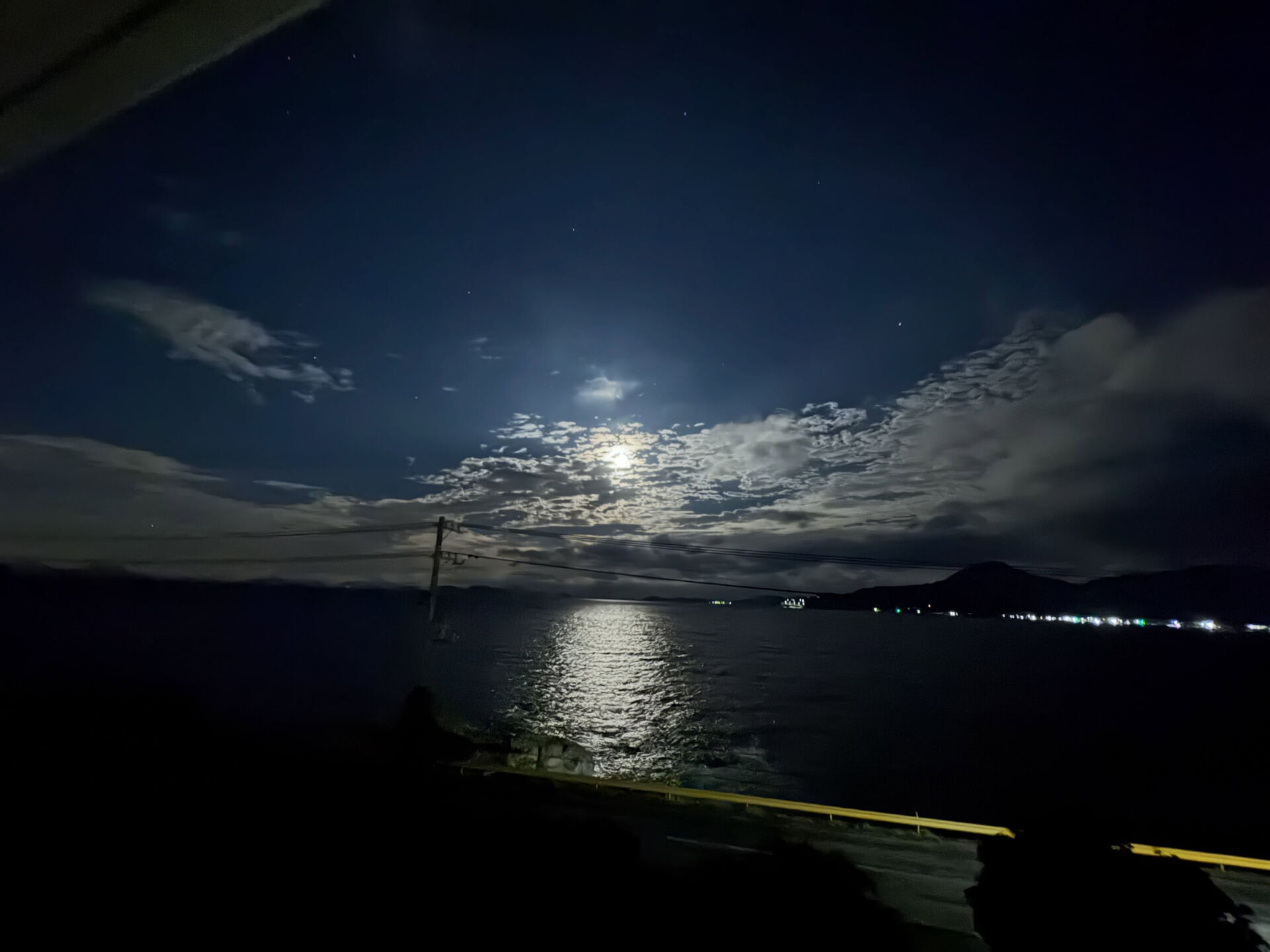 月夜に癒されるひとときを✨